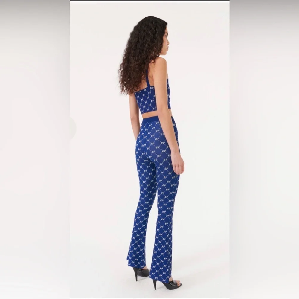 Baum und pferdgarten dico 80s Blue Patterned Women's two piece set - Picture 2 of 8